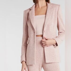 NWT Express Blush Women's Knit Blazer